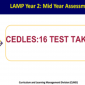 CEDLES MID-YEAR LAMP2 ASSESSMENT FOR GRADE 6 S.Y. 2021-2022